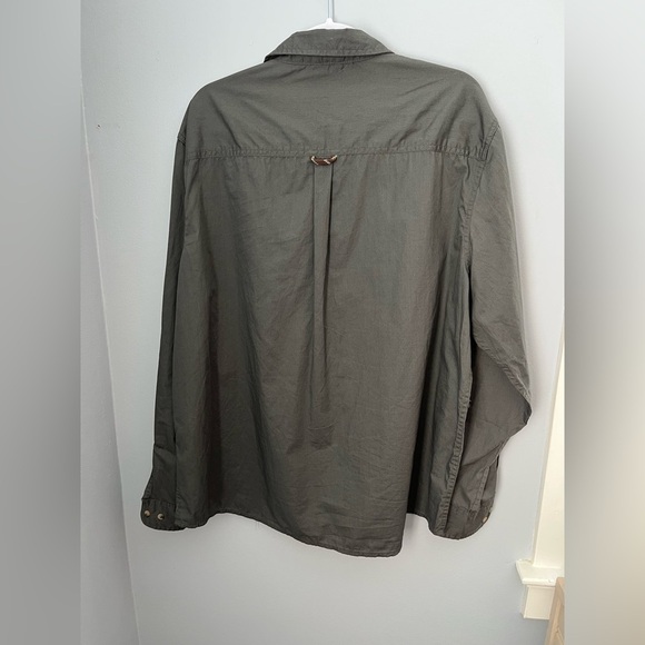 Wrangler Gray Casual Button Down Shirt - Picture 2 of 10